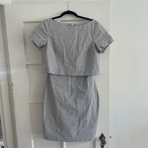 BANANA REPUBLIC Seersucker dress